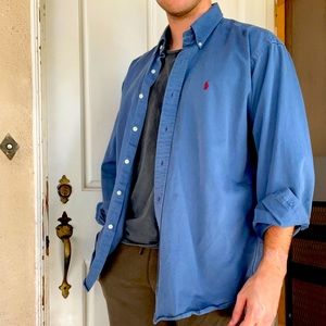 Vintage Blue Ralph Lauren Shirt